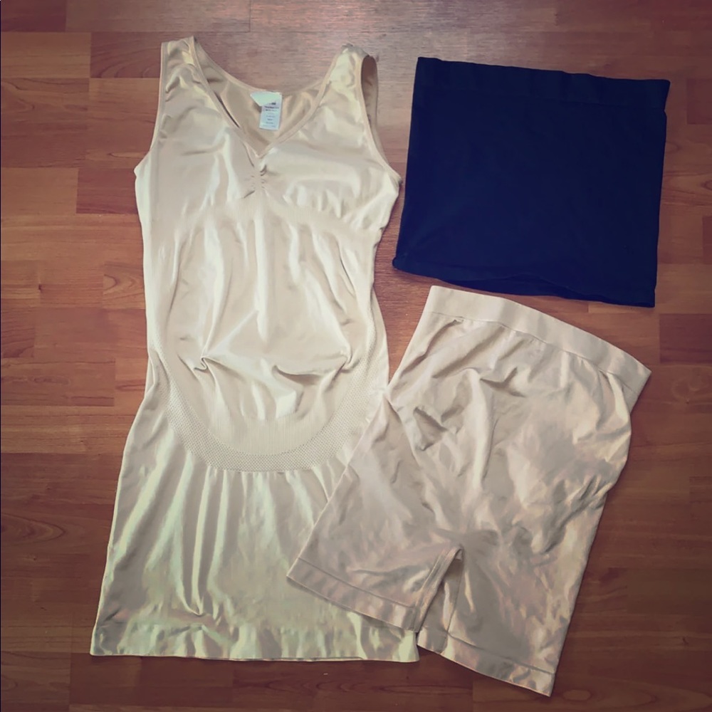 Pregnancy maternity shapewear slip belly band